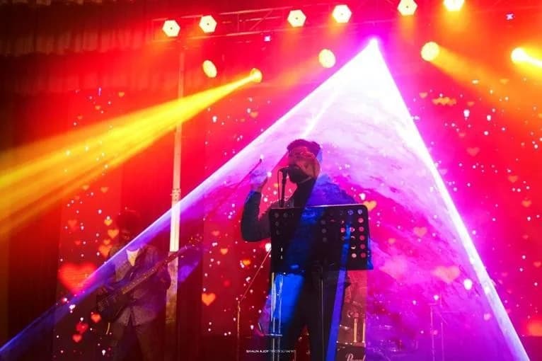 A photo from the Musical Night session at TechX Infinia