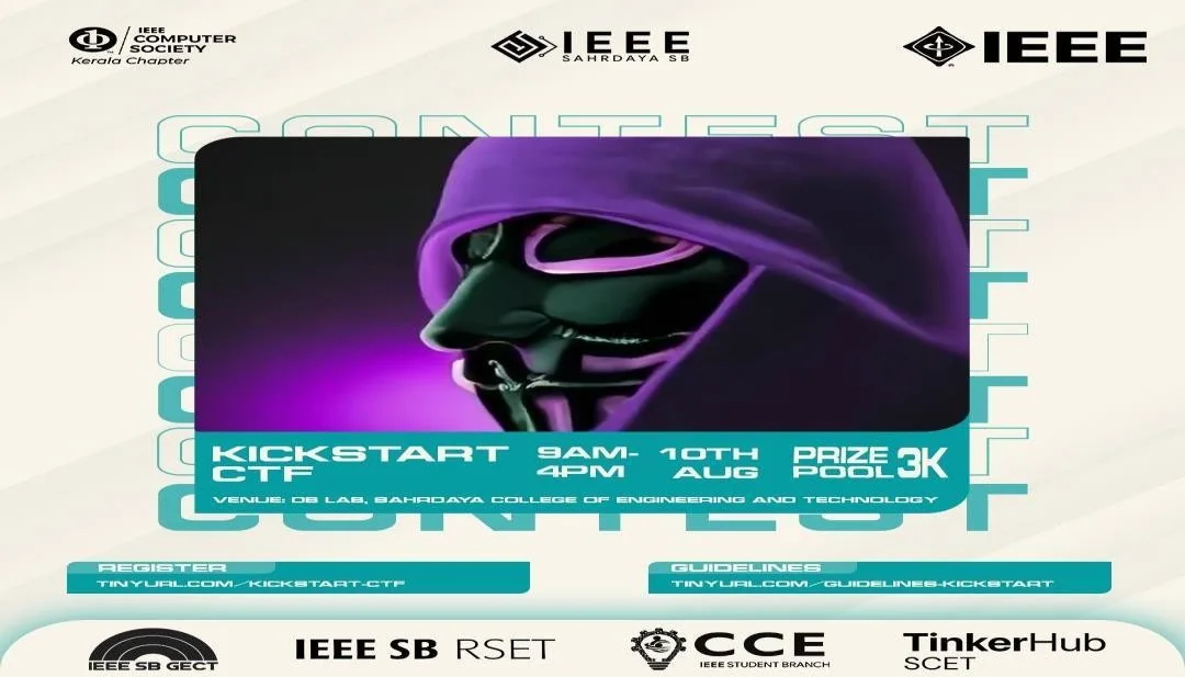 Event poster for Kickstart CTF