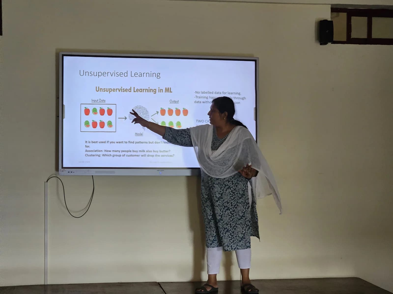 A photo from Machine Learning Workshop