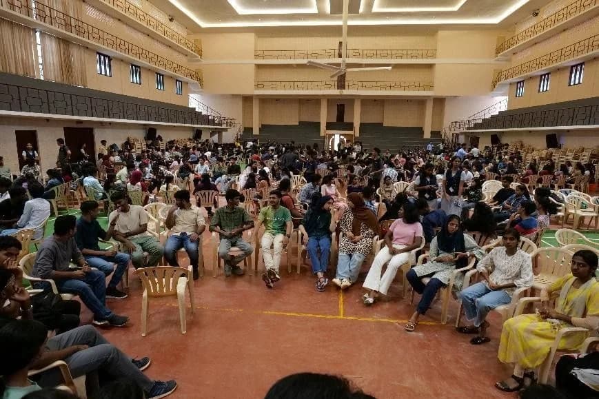 A photo from Orientation Session