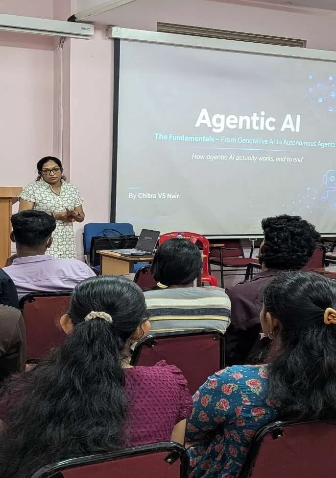 The Agentic AI presentation and facilitator during WiTech 2026 at LBSITW