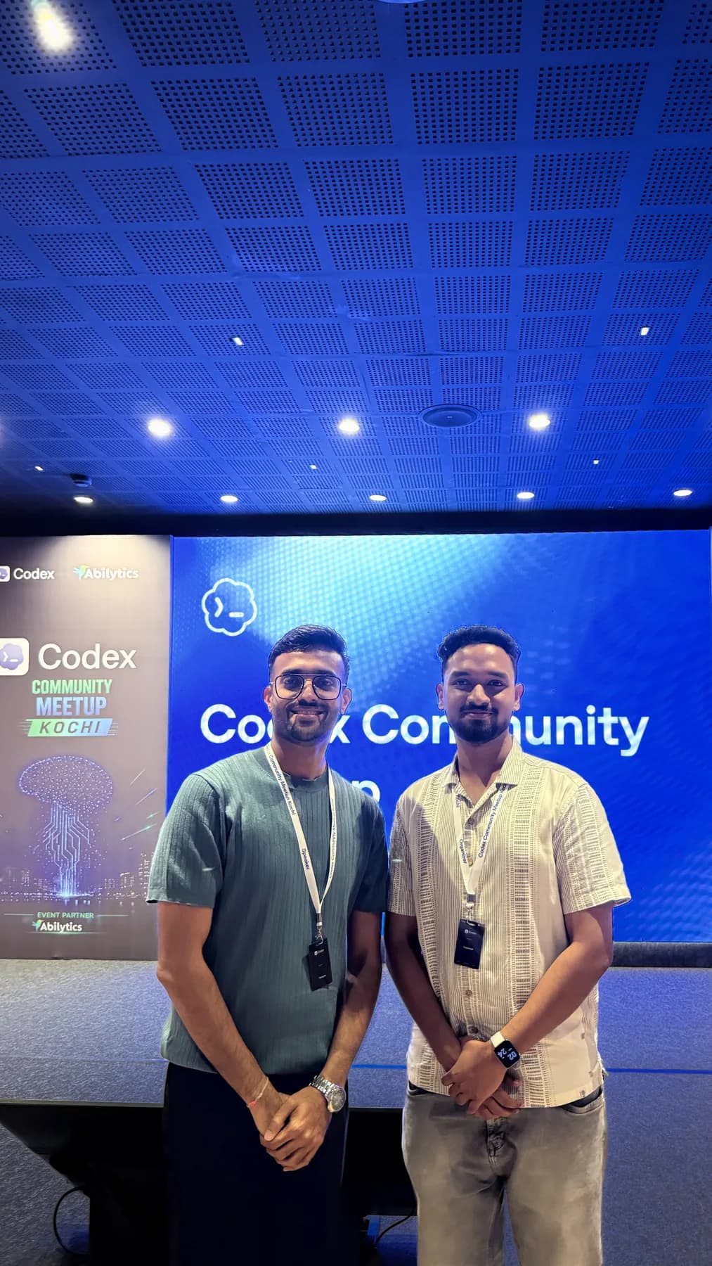 Robin Francis at the Codex Community Meetup Kochi