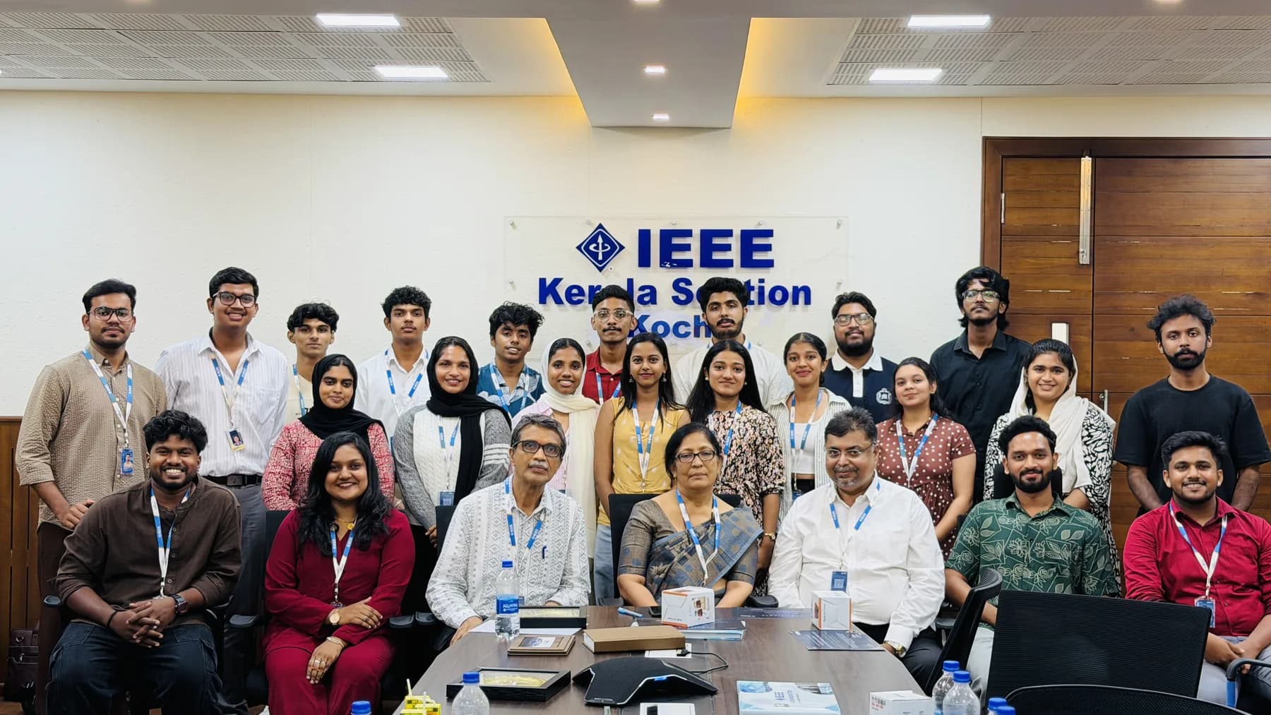 IEEE Kerala Section Kochi group photo with Robin Francis