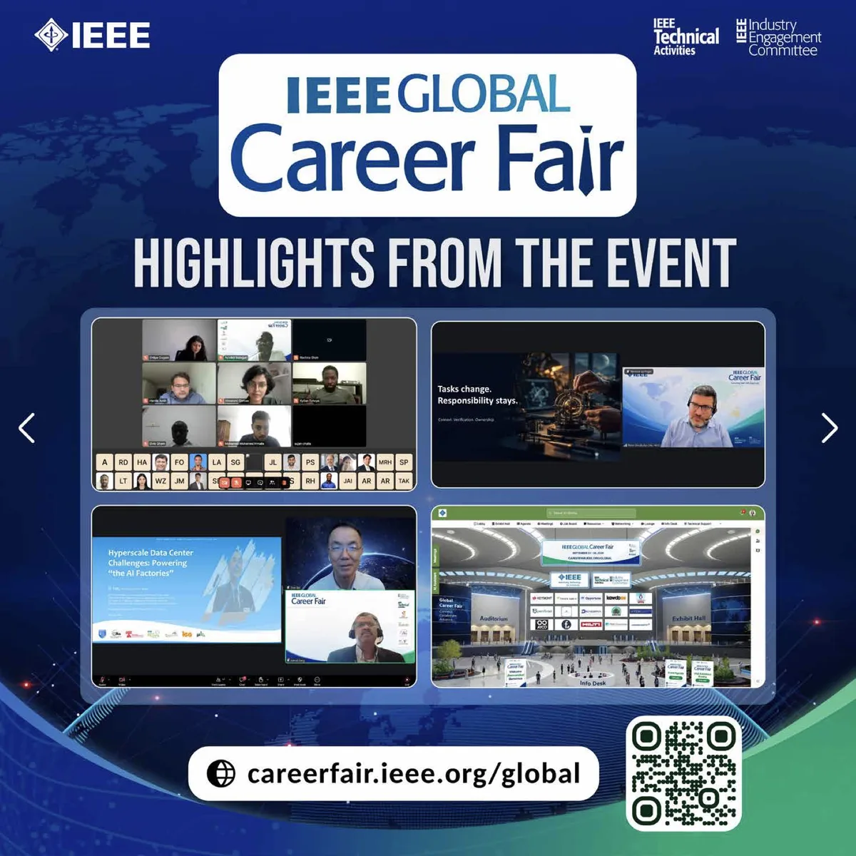 Highlights from the IEEE Global Career Fair: live sessions, speakers, and the virtual exhibit hall. Robin Francis project