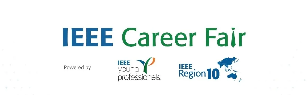 IEEE Career Fair identity powered by IEEE Young Professionals and IEEE Region 10