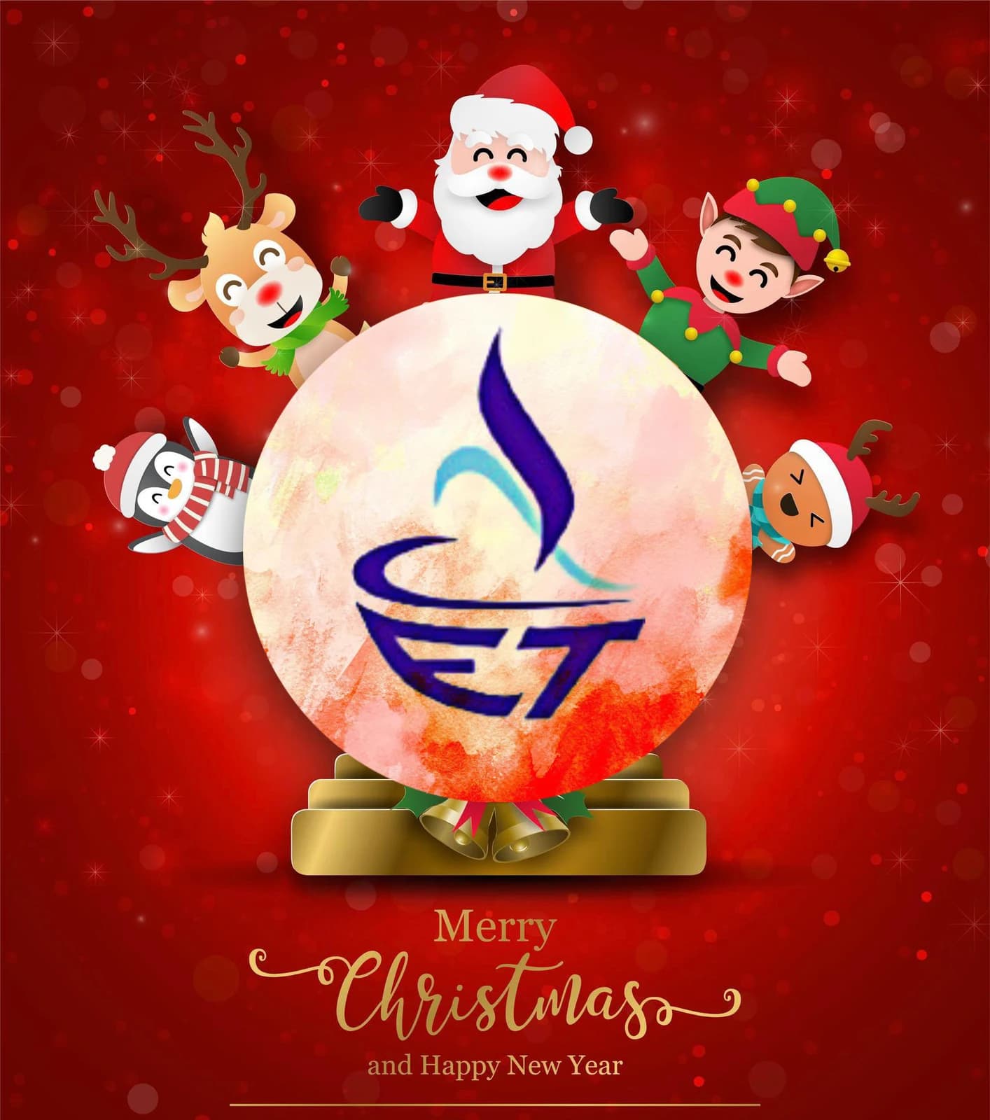 Christmas card artwork submitted by Alan Saj