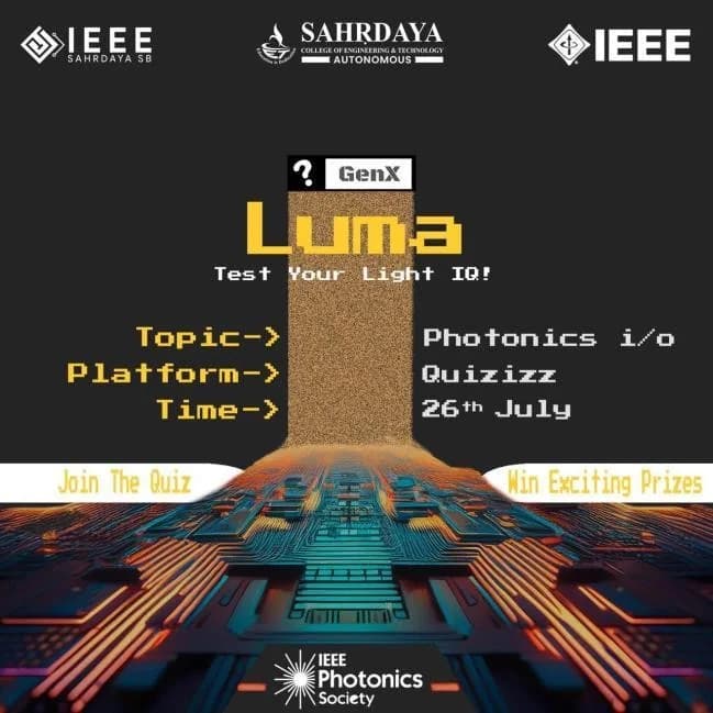 Event poster for GenX: LUMA