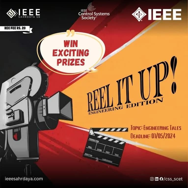 Event poster for Reel It Up